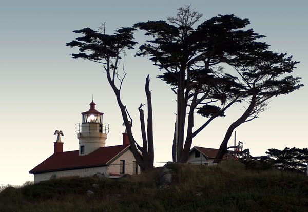 Battery Point Lighthouse in Crescent City, California