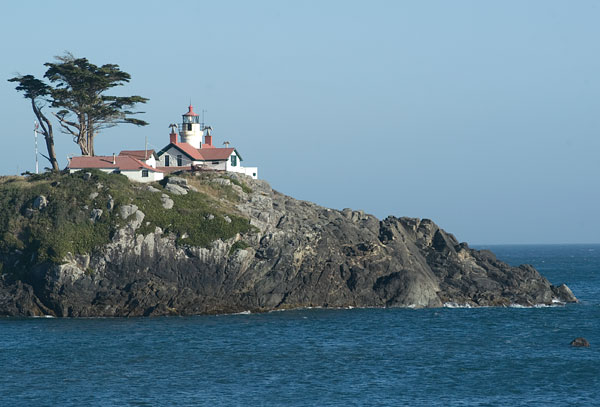 California Historical Landmark 951: Battery Point Lighthouse in Crescent City, California