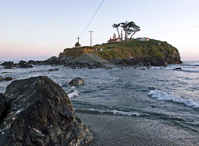 National Register #83001177: Battery Point Lighthouse in Crescent City, California