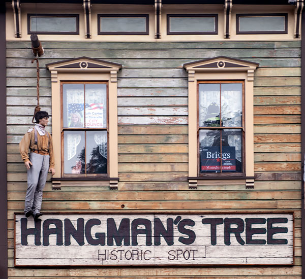 California Historical Landmark 141: Hangman's Tree