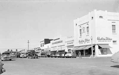 Odd Fellows Building in Orland in 1951