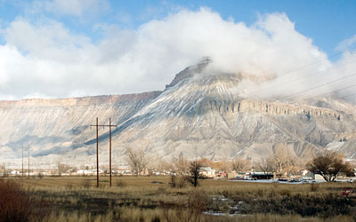Grand Junction, Colorado, Viewed From the California Zephyr