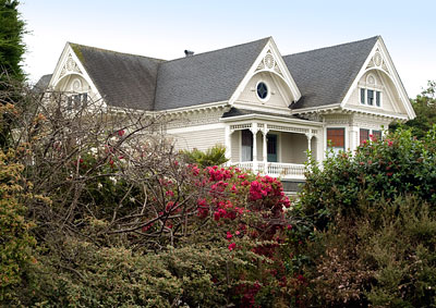 National Register #89000855: Andreasen-Rossen House in Ferndale, California