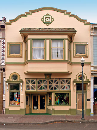 Point of Historic Interest in Eureka, California: Cousins Building