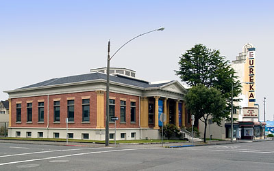 National Register #86000101: Carnegie Free Library in Eureka, California