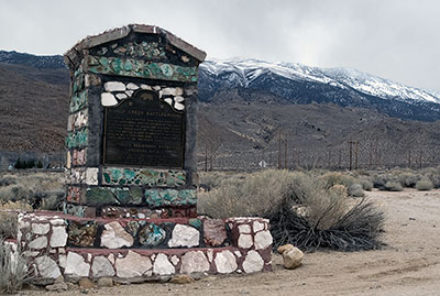 California Historical Landmark #811: Bishop Creek Battleground