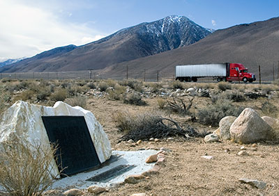 California Historical Landmark #537: Cottonwood Charcoal Kilns