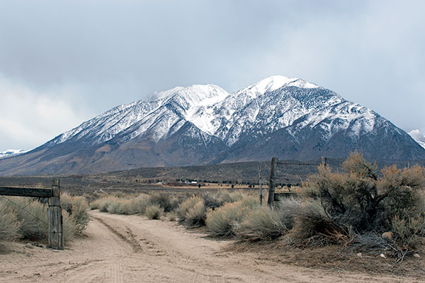 California Historical Landmark #211: Mayfield Canyon Battleground in Owens Valley