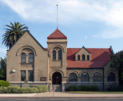 National Register #81000152: Carnegie Library in Hanford, California