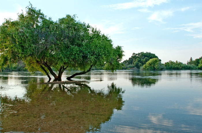 Kings River in the San Joaquin Valley