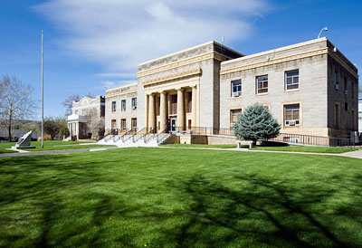 National Register #97001659: Lassen County Courthouse in Susanville, California