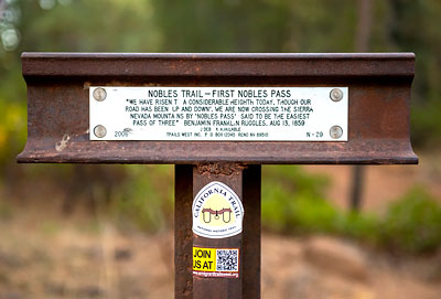 Nobles Trail 29: First Nobles Pass