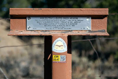 Nobles Trail 36: Butte Creek Meadow
