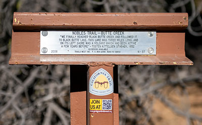 Nobles Trail 37: Butte Creek