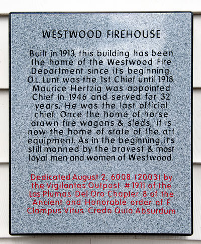 Westwood Firehouse