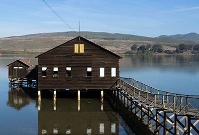 Brock Schreiber Boathouse in Inverness, California
