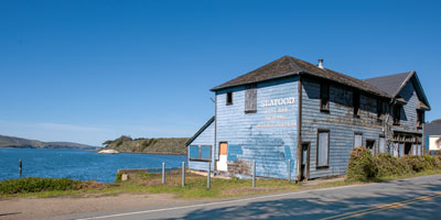 Marshall Tavern and Tomales Bay