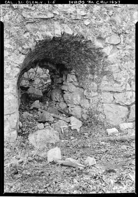 California Historical Landmark #222: Olema Lime Kilns