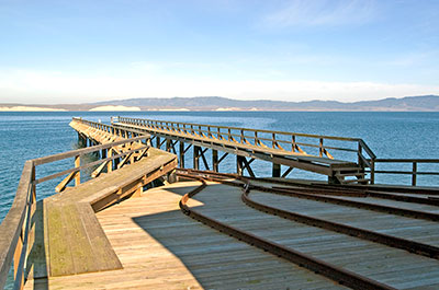 Launching Tracks at the Point Reyes Lifebost Station