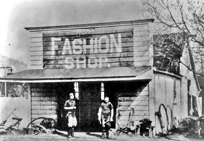 Stephen Porcella Fashion Shop in 1900