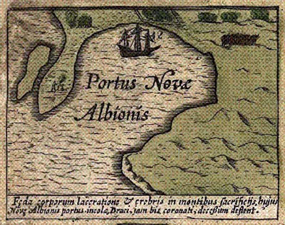 Nova Albion Map