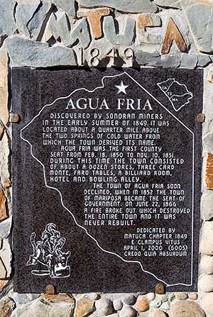 Agua Fria in Mariposa County, California