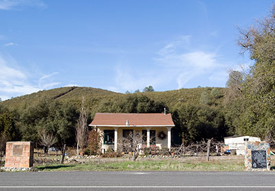 California Historical Landmark #518: Agua Fria in Mariposa County