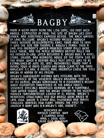 Historic Point of Interest: Bagby