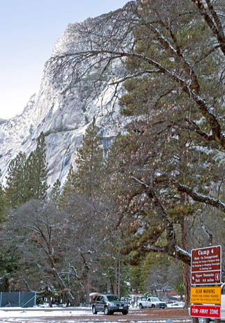 Camp 4 in Yosemite Valley, California