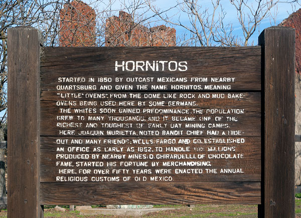 California Historical Landmark #333: Hornitos