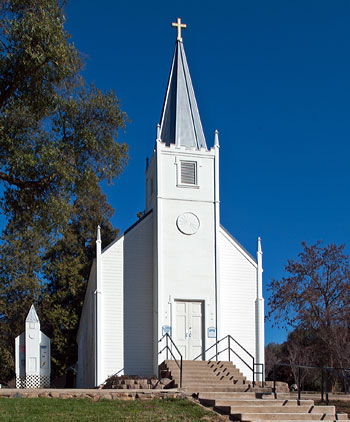 National Register #91000424: Saint Joseph Catholic Church, Rectory and Cemetery