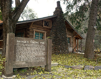 California Historical Landmark #527: Savage Trading Post