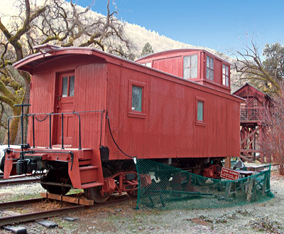National Register #78000352: Yosemite Valley Railroad Caboose