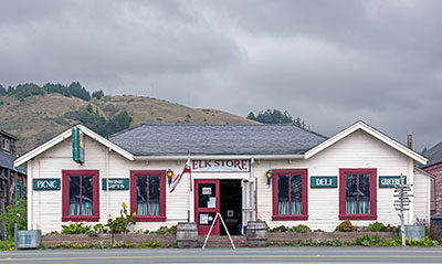 Mendocino County Point of Interest: Elk Post Office