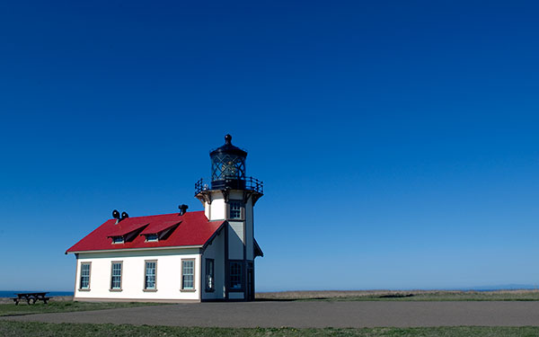 Point Cabrillo Light Station in Mendocino County, California