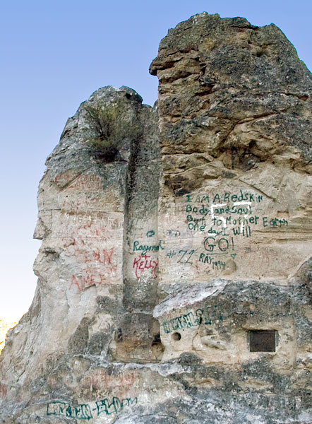 California Historical Landmark 109: Chimney Rock Near Alturus, California