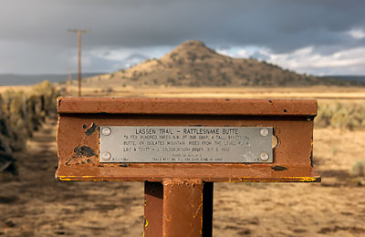 Lassen Trail Marker 8: Rattlesnake Butte