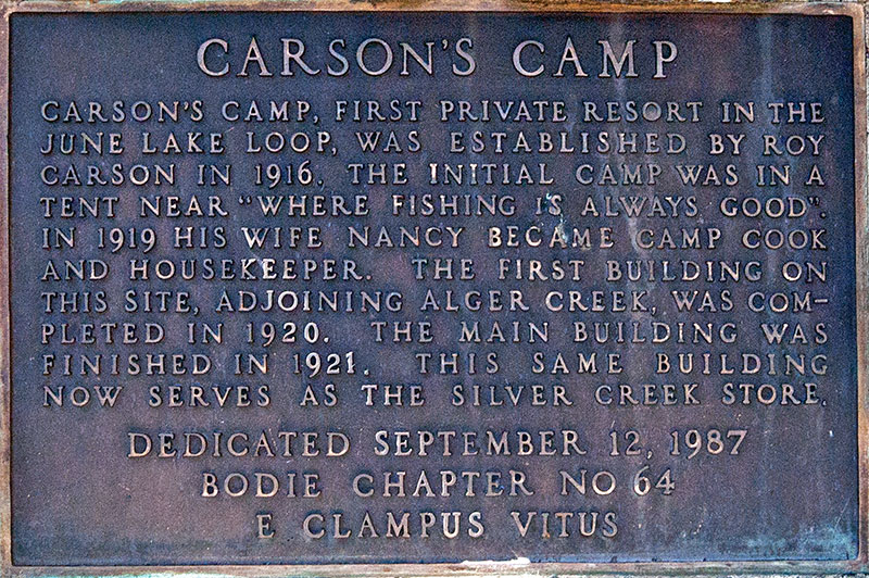Historical Point of Interest: Carson