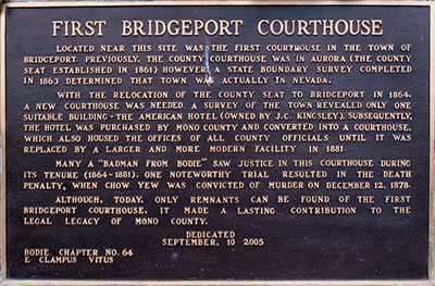 Historic Point of Interest: First Bridgeport Courthouse