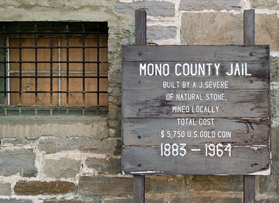 California Historic Point of Interest: Mono County Jail in Bridgeport