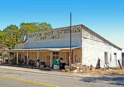 California Historic Point of Interest: Wells Fargo Agency and General Store in Benton