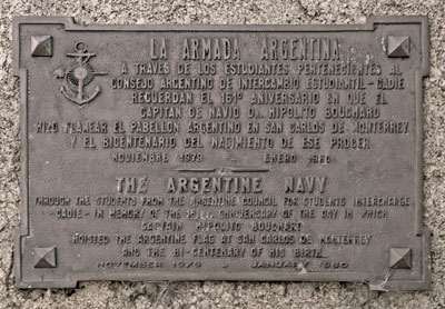 Point of Historic Interest: Argentine Navy
