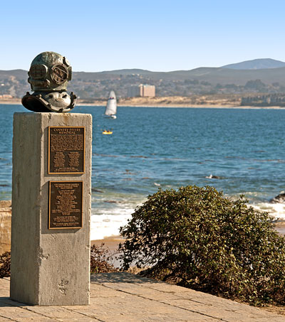 Point of Historic Interest: Cannery Divers Memorial