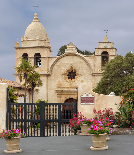 California Historical Landmark #135: Carmel Mission