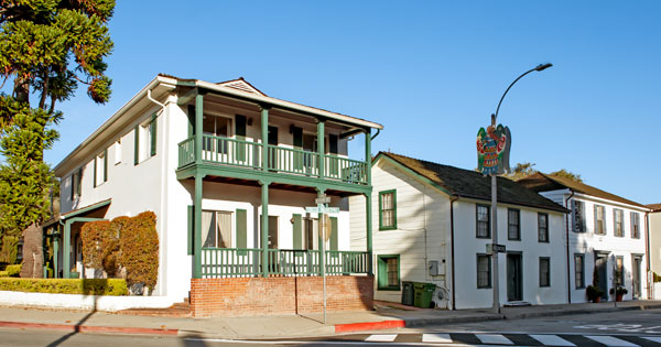 California Historical Landmark #713: Gutiérrez Adobe in Monterey