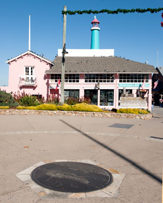Historic Point of Interest in Monterey, California: Sloat's Landing