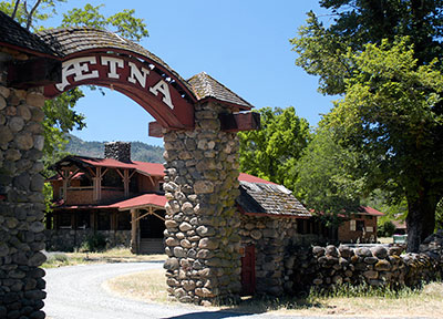 National Register #87000341: Aetna Springs Resort, California