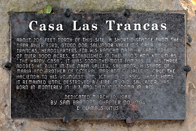 Point of Historic Interest: Casa Las Trancas