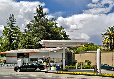 California Landmark 683: Site of Hudson Cabin in Calistoga