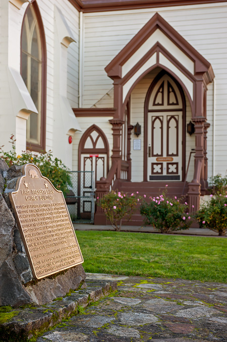 California Historical Landmark 878: Napa First Presbyterian Church